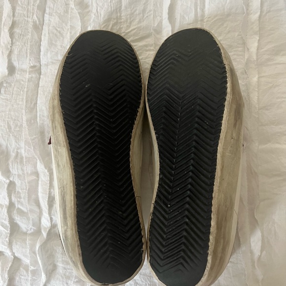 Golden Goose Super-Star Sneaker Maroon/ Leopard/ Calf Hair - Picture 4 of 8